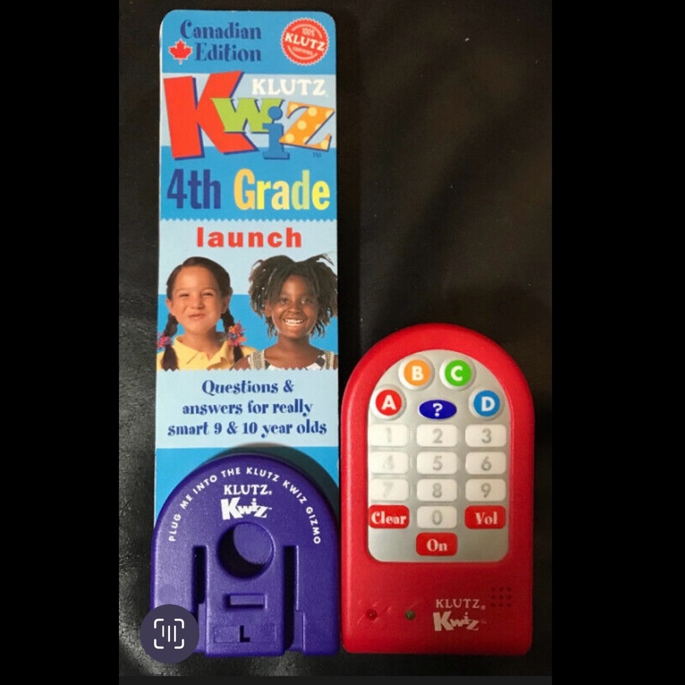 Klutz Kwiz for 4th Grader Launch Deck & Gizmo